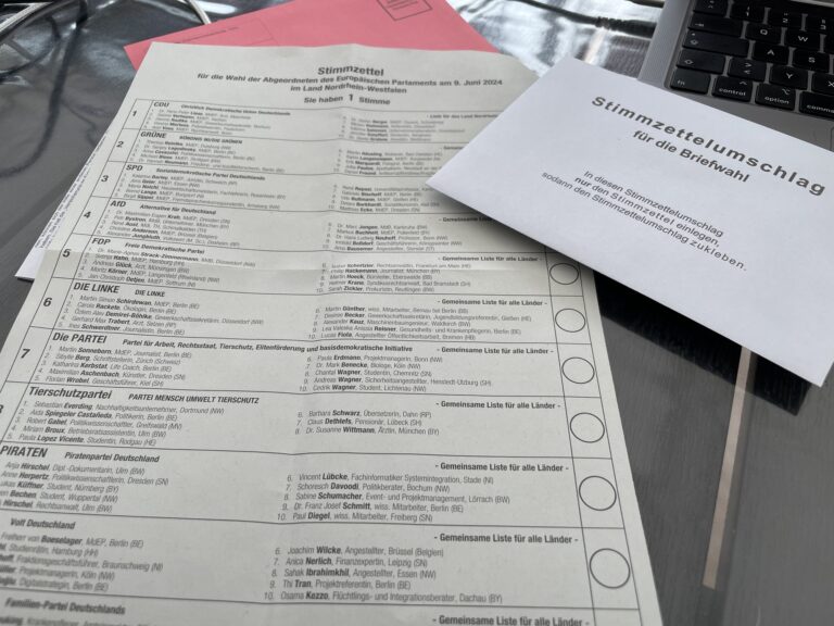 Wählt mit Bedacht: Ein dringender Appell zur Europawahl