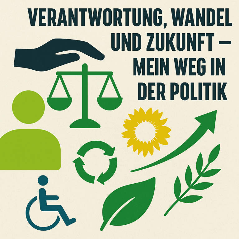 Verantwortung, Wandel und Zukunft – Mein Weg in der Politik